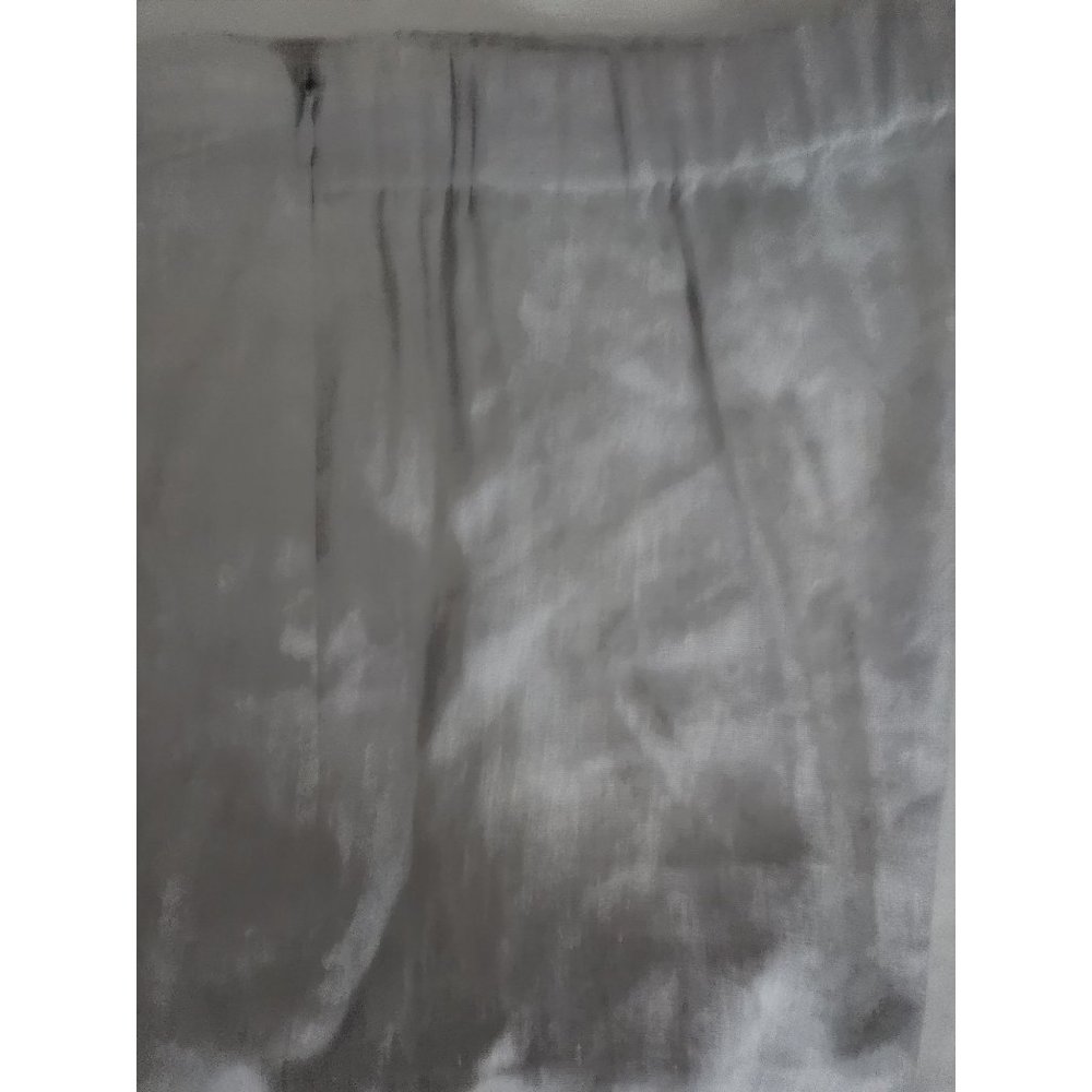 J.Jill Women's Gray Linen‎ Stretch Button-Hem Tapered Ankle Cropped Pants Small - Picture 7 of 14